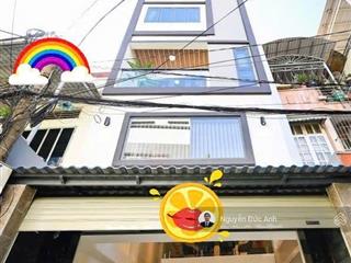 Hxh nhà xây mới gò vấp 5tầng có gara ôtô, gần mặt tiền đường khu quang trung  ngã 5 chuồng chó
