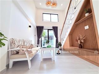 Hxh 1/ nhà xây mới gò vấp 5tầng gara ôtô, 2 mặt hẻm 1 trục sát mt khu nguyễn văn lượng  thống nhất