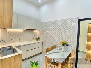 Hẻm 1/ sát mt ở gò vấp, nhà đúc thật 2tầng 3pn nội thất mới ở ngay khu lê văn thọ  phạm văn chiêu