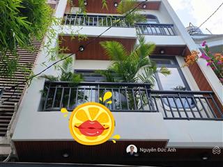 Nhà mới hxh 1/ gò vấp, 56m2 đúc 4tầng nội thất cao cấp, khu an ninh ở lê văn thọ  nguyễn văn khối