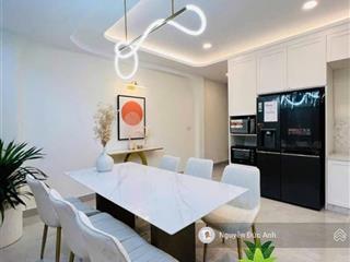 Bán nhà 77m2(4.5*17) chủ xây thiết kế sang trọng 4tầng 4pn 5wc nội thất xịn, gần emart phan huy ích