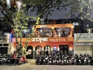 Cho thuê nhà mặt phố trương công giai, mặt tiền 11m, diện tích tổng 100m2/2 tầng, cà phê, đồ uống