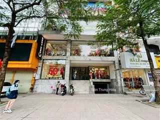 Cho thuê nhà mặt phố nguyễn thị định, diện tích 100m2x6 tầng có hầm ,mặt tiền7m, cho làm hàng ăn