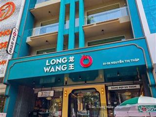 Cho thuê siêu phẩm nhà mặt phố hàm long diện tích 103m2x3tầng mặt tiền 7m, thang máy, lối đi riêng