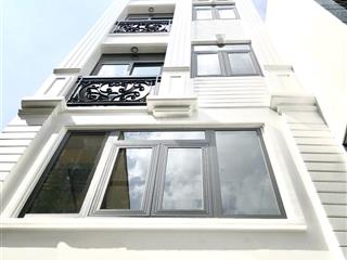 12,5 tỷ 60m2  đoàn thị điểm, hoa đào  phú nhuận  nhà 2 mặt tiền, hai đường, 5 tầng xây 2023