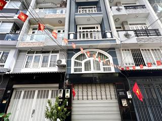 Hẻm 8m  ngã tư phan đăng lưu  phú nhuận  41m2  5 tầng  xe hơi ngủ nhà  13,5 tỉ