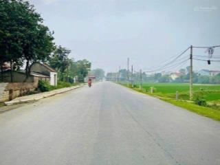 Bán đất mặt đường liên xã giá đầu tư. thuần lương chương mỹ hà nội