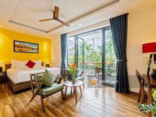 Bán gấp resort 4 view sông 30 phòng vip cửa đại hội an dt 2.813m² doanh thu 1 tỷ/tháng