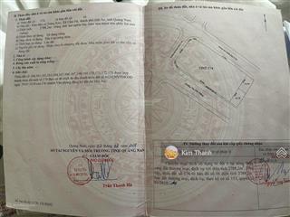 Bán đất 3 mặt tiền đường tôn đức thắng, hội an 2.788,2m mặt tiền khủng 75m giá chỉ 200 tỷ