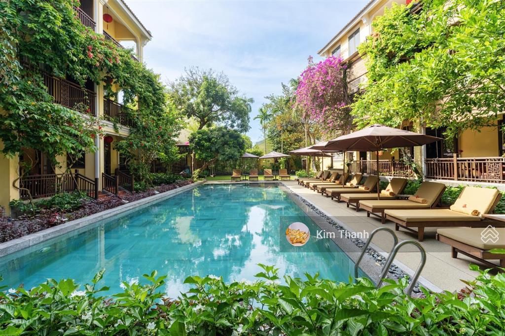 Bán resort 4 sao trung tâm hội an cửa đại, 79 phòng, doanh thu 3 tỷ/tháng giá thỏa thuận