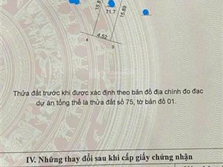 Cực hiếm ! bán đất p/l khu bông vải sợi lai xá 70m2, ngõ thông, ô tô, kinh doanh, giá đầu tư
