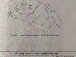 Bán mảnh đất phân lô còn lại , 85 m2 . rao 11,2 tỉ .