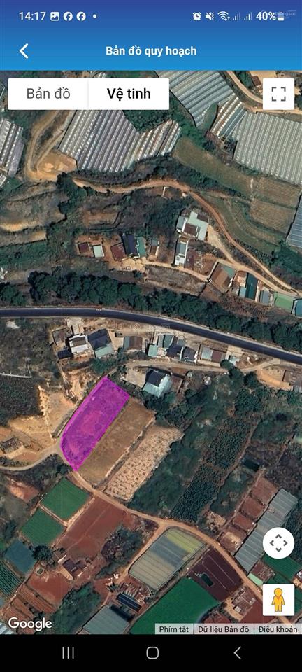 1423m² có sẵn 404m² thổ cư, view săn mây, cách ql 100m, tại xã xuân thọ, đà lạt. giá 12 tr/m2