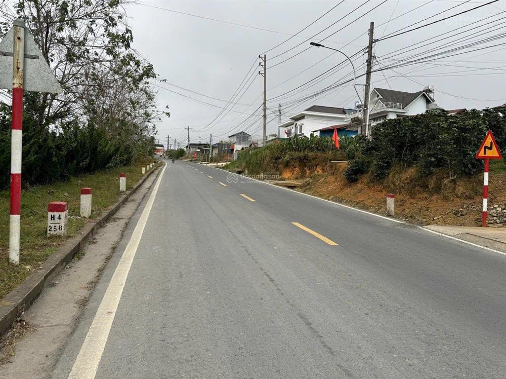 1000m2 đất qh full thổ cư, mặt tiền ql20 tại phường xuân trường đà lạt, view săn mây, rừng thông