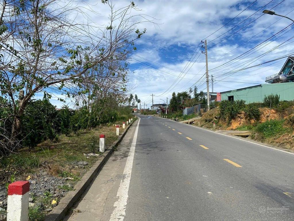 1000m2 đất qh full thổ cư, mặt tiền ql20 tại phường xuân trường đà lạt, view săn mây, rừng thông