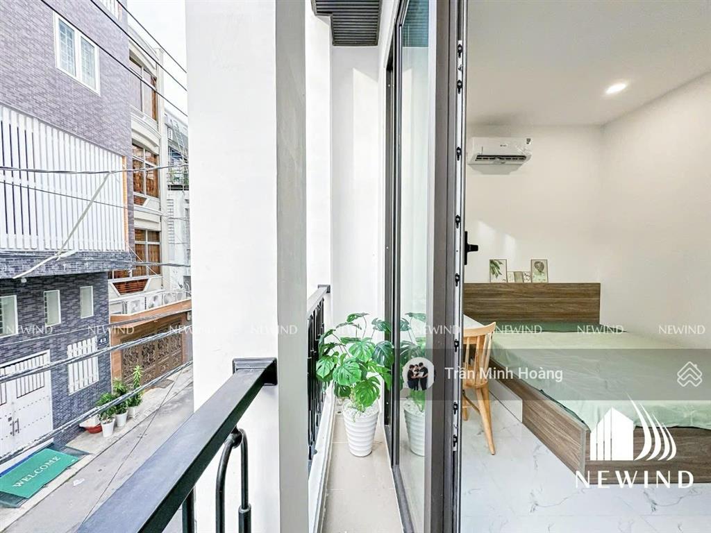 Khai trương căn hộ cho thuê 38m2 ban công full nội thất bình thạnh giáp q1, q2 ở ngô tất tố