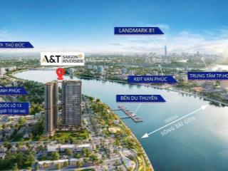 Căn hộ cao cấp sài gòn mới view sông lớn vị trí kim cương chỉ với 10tr/tháng sở hữu ngay, bank 70%