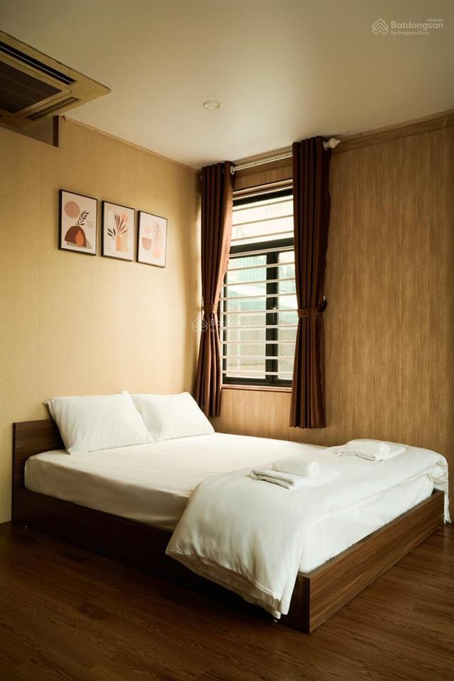 Cho thuê căn hộ cao cấp phố lò đúc 38m2, thang máy, bảo vệ 24/7, ô tô dừng đỗ chân sảnh giá 8,3tr