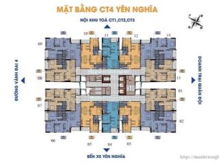 Bán cc đẹp, nhiều tiện ích tại chung cư ct4 yên nghĩa, 69,5 triệu / m2, 101,64 m2