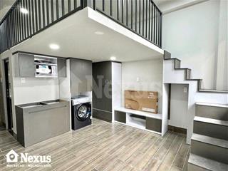 Cho thuê gác máy giặt riêng mới tinh  ngay trần trọng cung  sát khu nam long kcx tân thuận q7