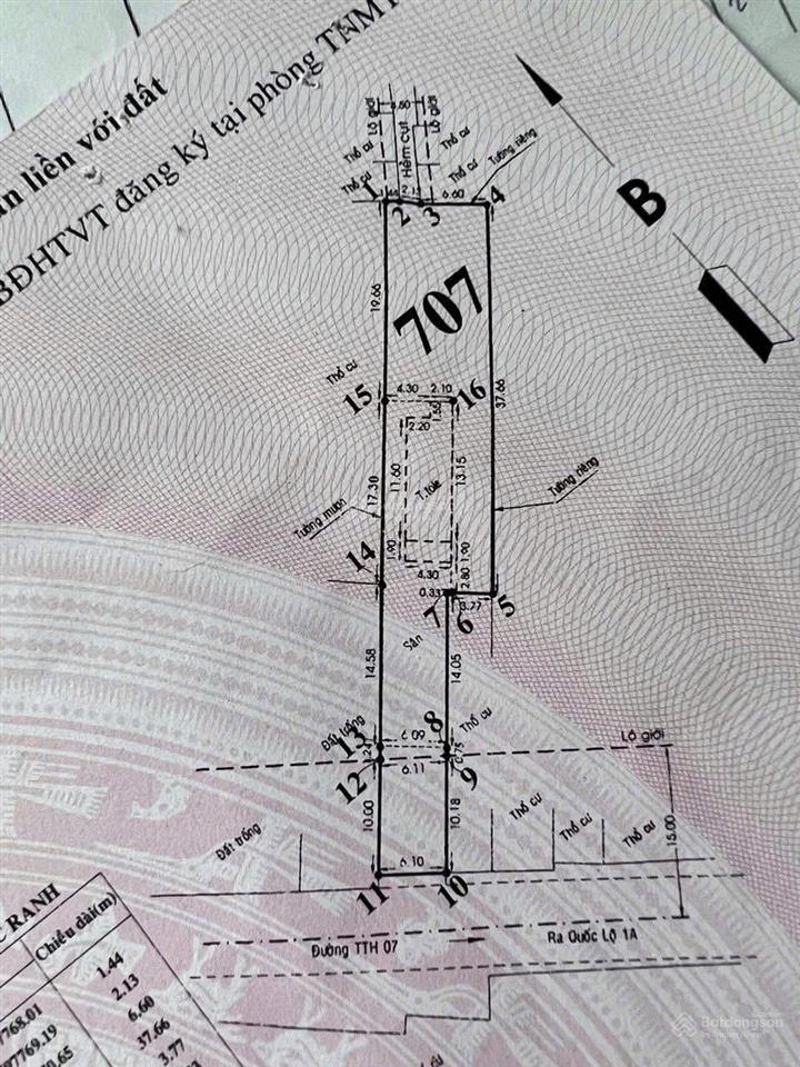 Lô đất mt trương thị hoa 550m2 sát metro, giá 37ty tl tiện xây ks, vp cty