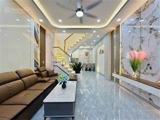 Bán nhà đường nguyễn văn khối gò vấp  hẻm ô tô  full nội thất  4 tầng ngang 4m chỉ nhỉnh 6 tỷ