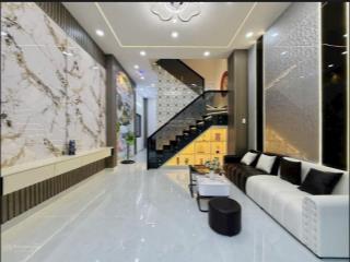 Nhà mới đẹp phan huy ích gò vấp  42m2 ngang 4,2m chỉ nhỉnh 6 tỷ  hẻm ô tô nhựa 1 trục