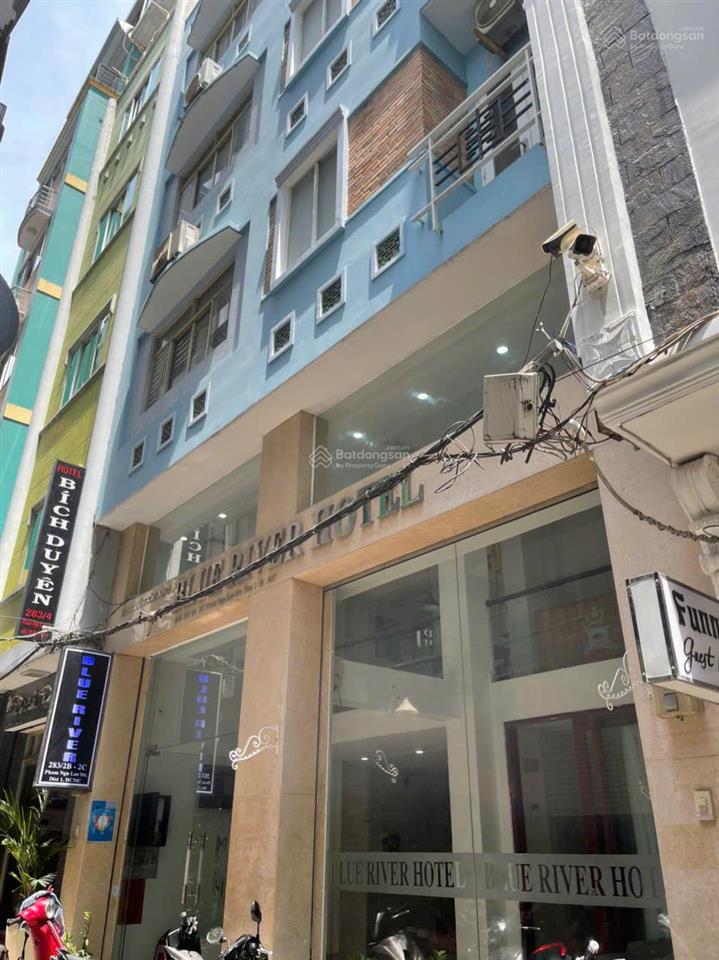 Bán khách sạn hxh phạm ngũ lão quận 1  8x18m cn 144m2  5 lầu thang máy  hđt 105tr/th  chỉ 36tỷ