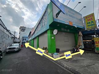 Bán nhà mặt tiền căn góc 108,7m2 đường phan huy ích, p.15, q.tân bình, tp.hcm