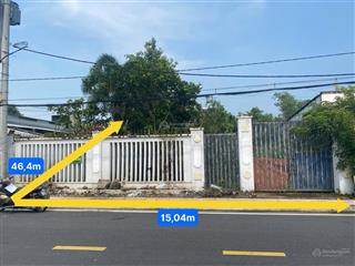 Bán gấp đất nền nở hậu 710,7m2 ngang 15,04m2 mặt tiền đường nguyễn thị rư, củ chi, tp. hcm