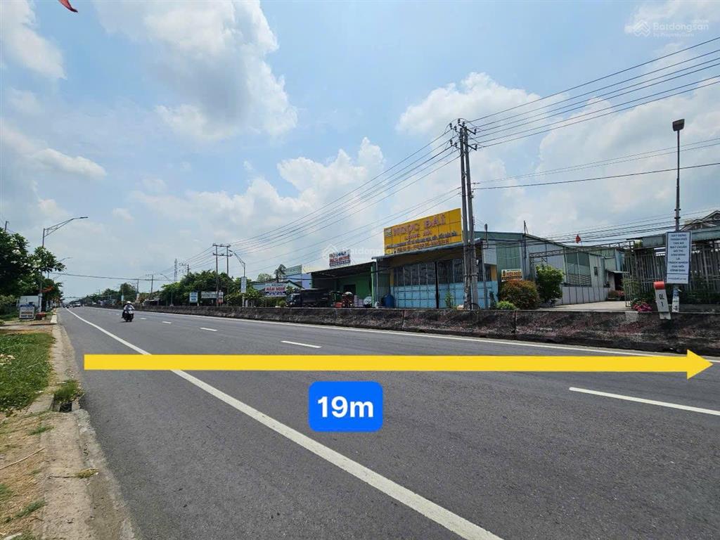 Bán đất mặt tiền ql1a 235m2 full thổ, phường khánh hậu, tp. tân an, tỉnh long an