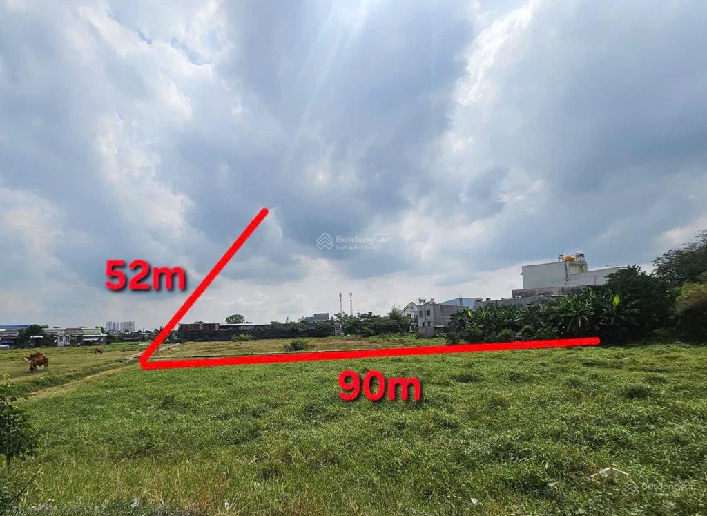 Bán 5,368m2 đất cln (qh lên thổ) mặt tiền đường tại xã bà điểm, hóc môn, tp. hcm