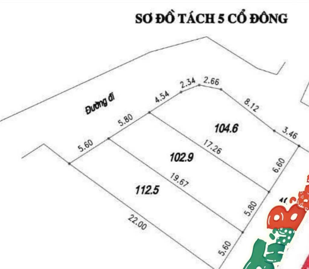 Cần tiền thanh khoản lô góc hơn 300m2 full tc tại cổ đông, sơn tây