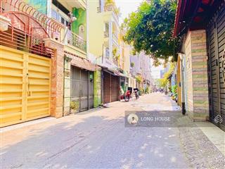 Nhà 4 tầng, 52m2, sổ vuông a4, hẻm 5m xe tải thông bùi đình tuý gần rạch xuyên tâm