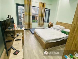 Bán nhà xvnt, 4 tầng mới, 52m2, 5pn, sổ vuông a4, hẻm rộng thông, oto cách nhà 2 căn, không lỗi