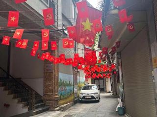 Cơ hội vàng! nhà đẹp thiên hiền, mỹ đình, ntl. dt 58m² x mt 4.3m. ôtô  ngõ thông  sổ đỏ chính chủ