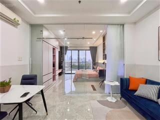 Cho thuê căn hộ 1pn ban công, máy giặt riêng q7 gần cầu kênh tẻ, cầu tân thuận, lotte mart