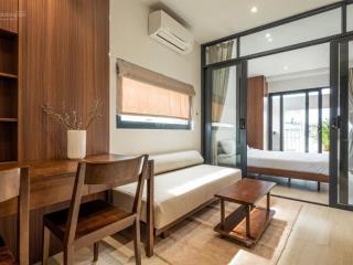 Căn hộ studio tách bếp bancol thoáng có hầm xe  thang máy  bảo vệ ngay bờ kẻ trường sa