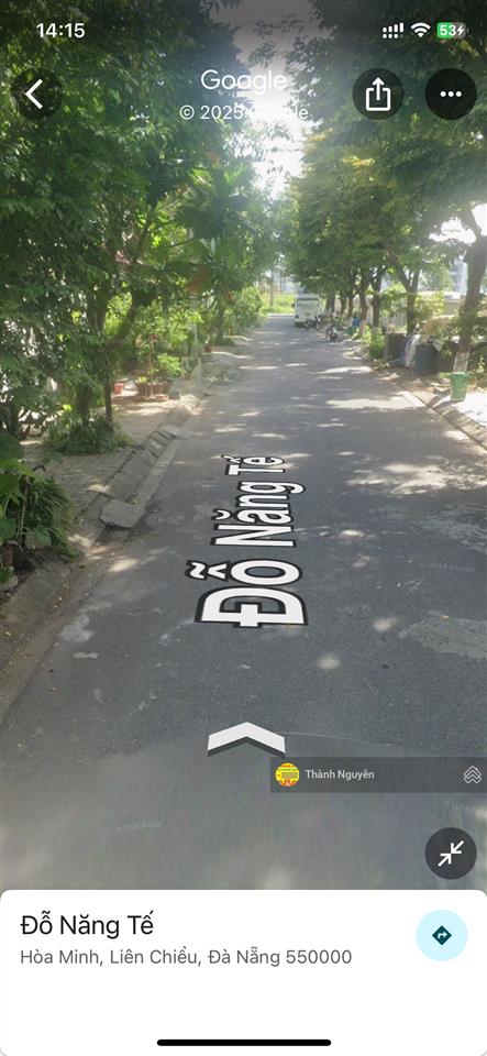 Bán đất mặt tiền đường đỗ năng tế  gần hồ tùng mậu và nguyễn sinh sắc