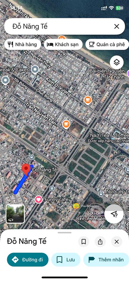 Bán đất mặt tiền đường đỗ năng tế  gần hồ tùng mậu và nguyễn sinh sắc