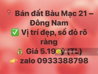 Bầu mạc 21 đầu tư lâu dài. gần biển