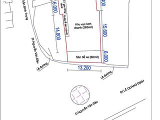 Cho thuê mặt bằng kinh doanh mặt tiền trần bình trọng phường 5, quận bình thạnh giá 132 triệu/th