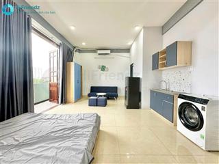 Cho thuê căn hộ mới full nội thất 35m2 máy giặt riêng, ban công rộng ở thủ đức