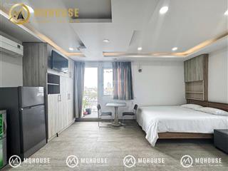 Cho thuê căn hộ đầy đủ nội thất, ban công lớn thoáng mát trần hưng đạo quận 5 gần cầu nguyễn văn cừ