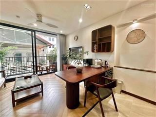 Căn hộ luxury thảo điền| trang bị đầy đủ nội thất, tiện nghi hiện đại. decor tone gỗ sang trọng