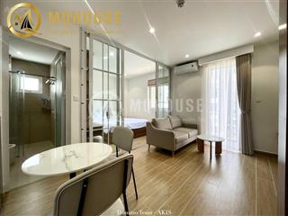 Căn hộ dịch vụ cao cấp đầy đủ tiện nghi tại thảo điền. gần ga metro. khu vực có bảo vệ, không ngập