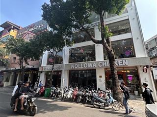 Nhà mặt phố 200mx6 tầng x mặt tiền 18m, lô góc, vỉ hè,ngã tư hàng cót  hàng mã, vỉa hè, kinh doanh