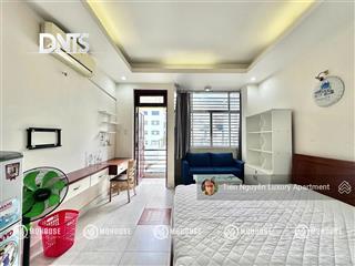 Căn hộ 1pn ban công 40m2 ngay hồ con rùa  công viên lê văn tám  nhà thờ đức bà  chợ tân định