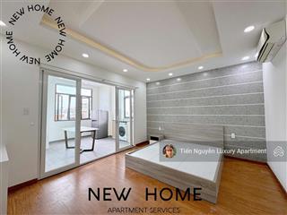 Căn hộ 1 phòng ngủ ban công new 100% ngay phan xích long  cầu trần khánh dư tân định quận 1