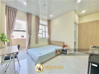 Căn hộ studio ban công mặt tiền ngay chợ tân định  cầu bông  đại học ueh isb  cầu bông  đakao